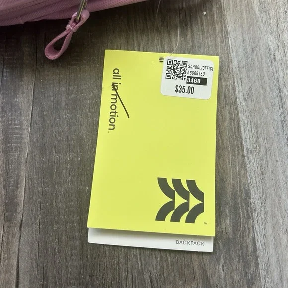 21L Sporty Backpack - All In Motion Pink: Water-Resistant, School Ready - Picture 5 of 6